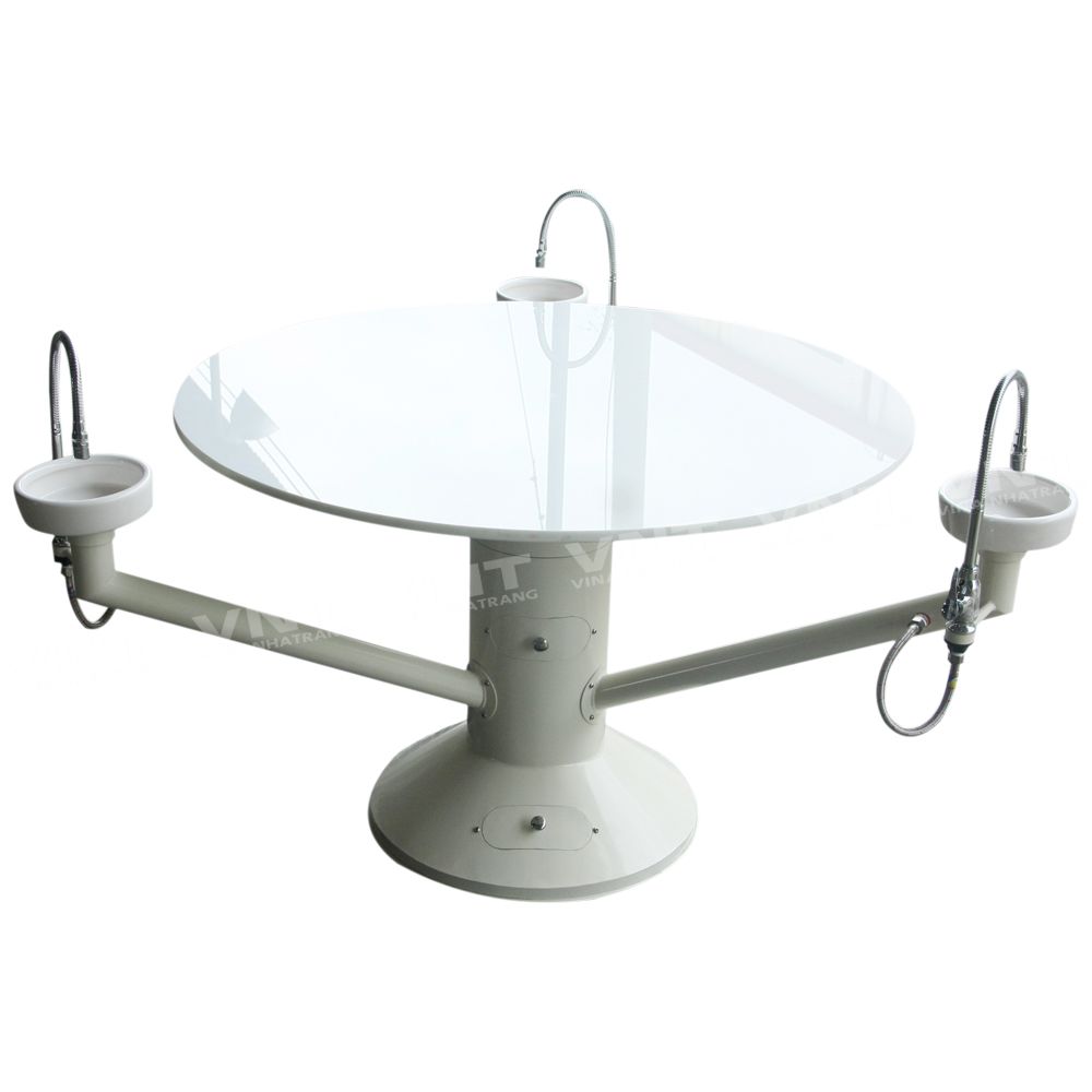 CUPPING TABLE WITH SPITTOON