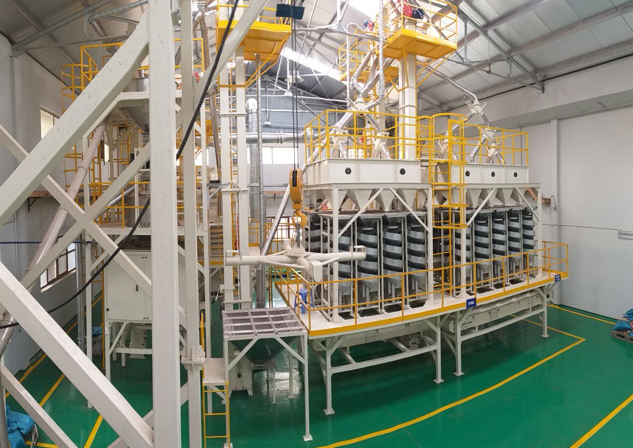 Pepper Processing System, Capacity Of 3 Tons/Hour, Vietnam