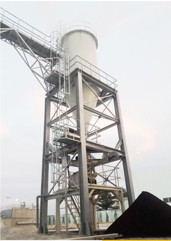 Manufacture And Installation Of Coffee Spent Ground Silo