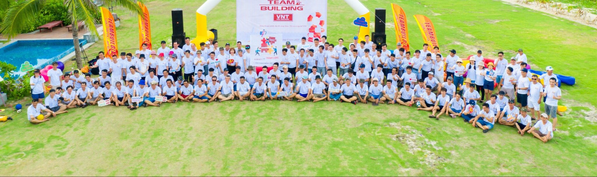 Vina Nha Trang Team Building – Đừng đi một mình, hãy đi cùng nhau, tất cả vì VNT.