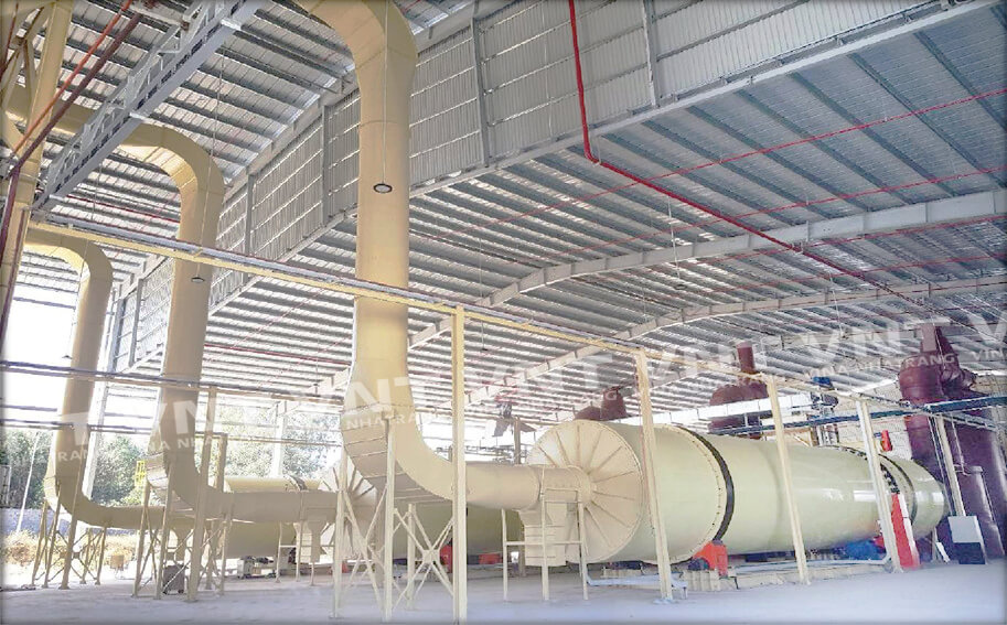 Wood Chips Auto-Drying System, Capacity Of 30-36 Tons/Hour, Vietnam