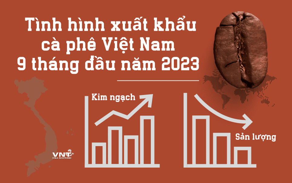 Cùng Vina Nha Trang điểm qua tình hình xuất khẩu cà phê Việt Nam tháng 9 năm 2023