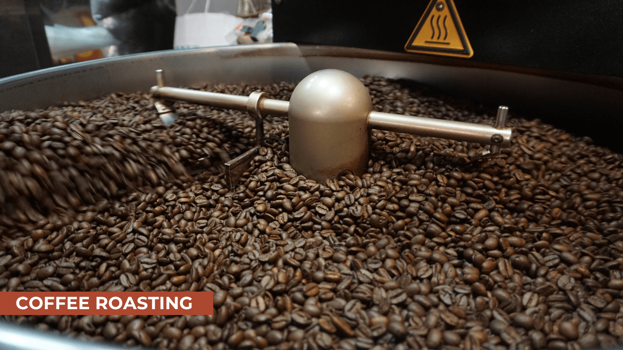 coffee beans roasted