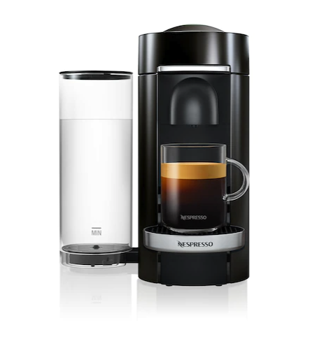 Best Instant Coffee Machine Nespresso VertuoPlus Deluxe Black