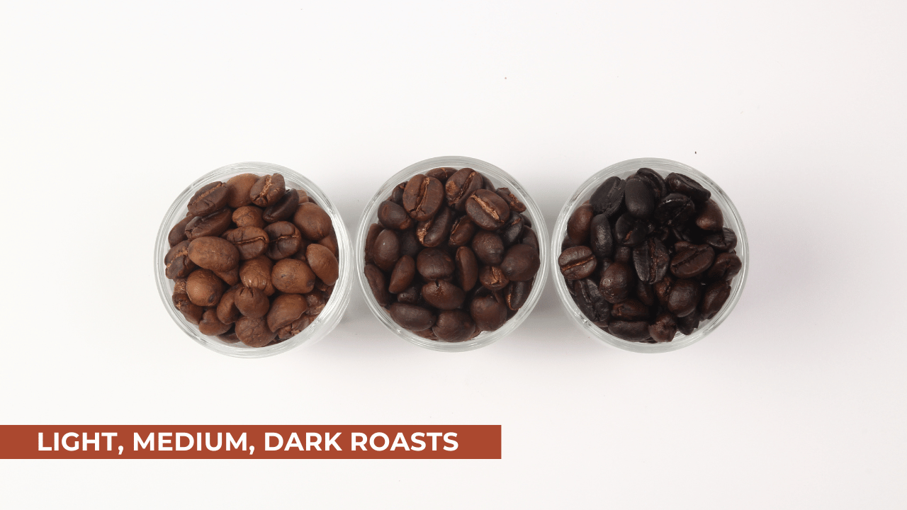 light medium dark roasts 1