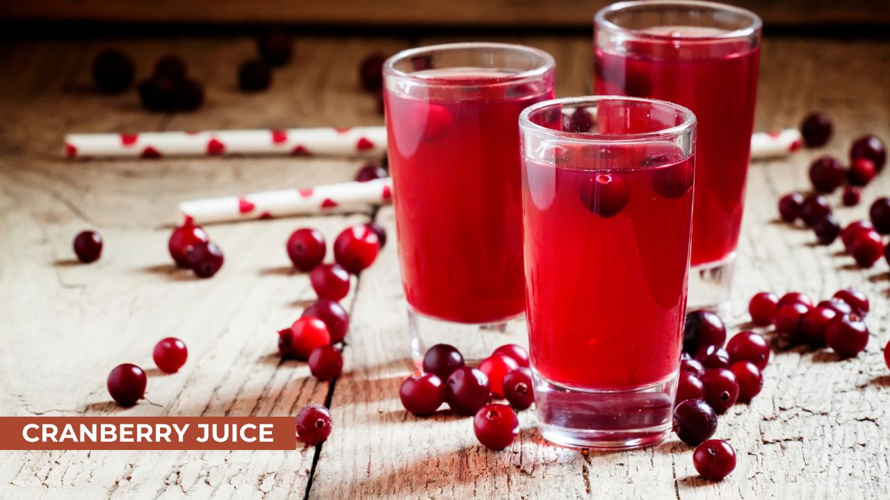 Cranberry juice