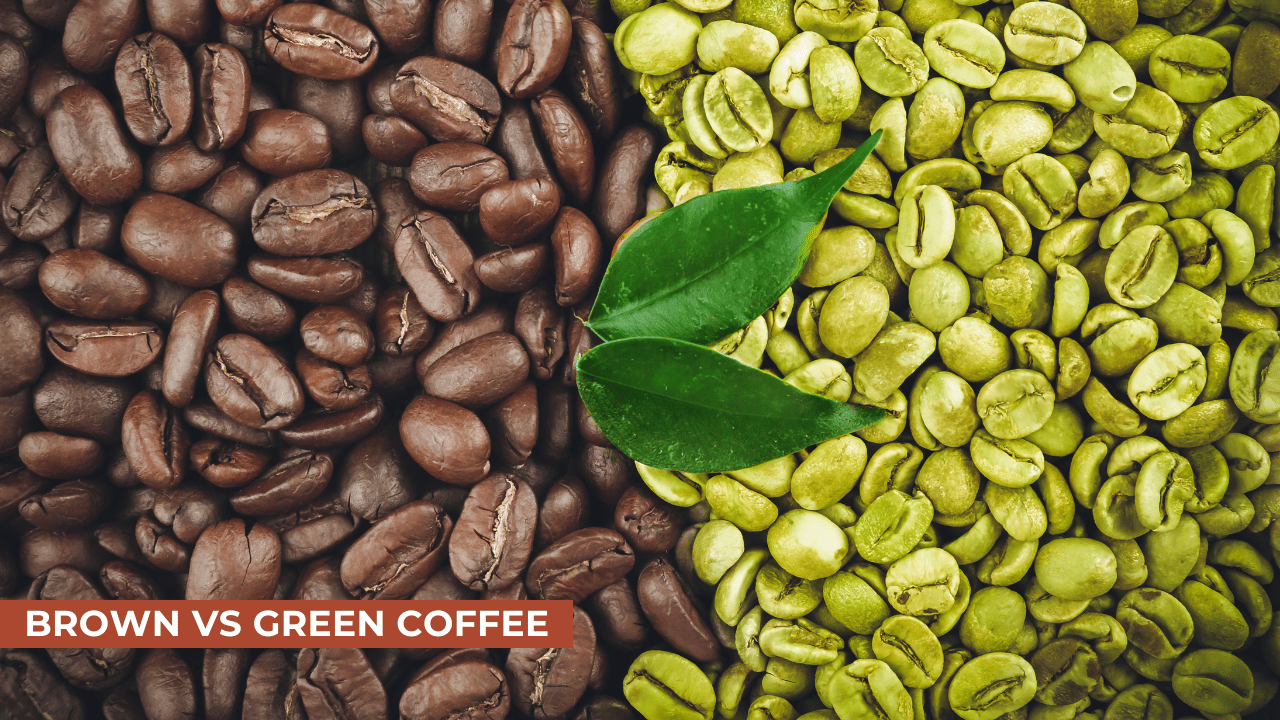 brown vs Green Coffee